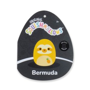 Squishmallows 8-Inch Select Series: Bermuda Pineapple Scented Sloth