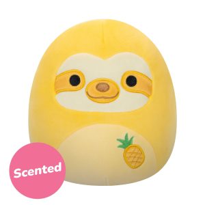 Squishmallows 8-Inch Select Series: Bermuda Pineapple Scented Sloth