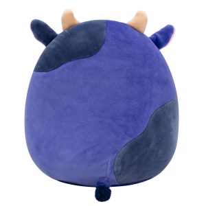 Squishmallows 8-Inch Ingred the Purple and Black Spotted Cow