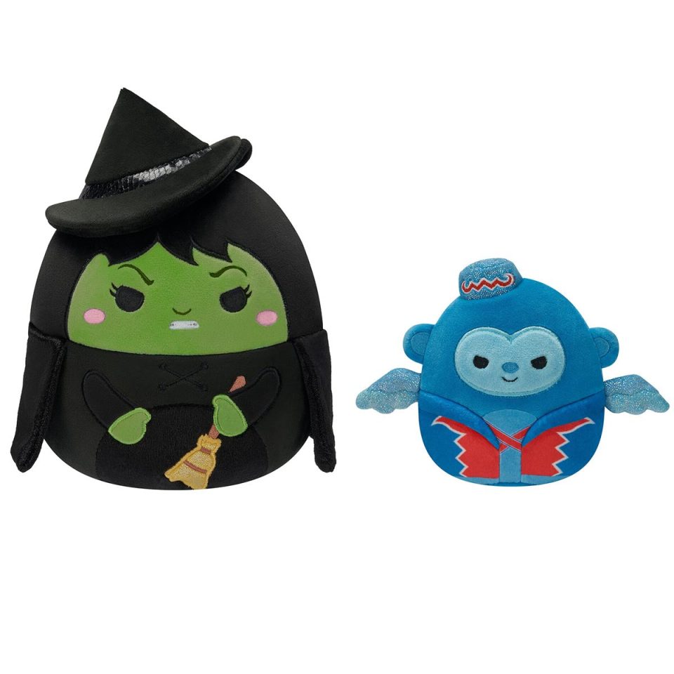 Squishmallows Select Series 2-Pack: Wicked Witch + Winged Monkey