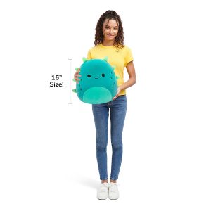 Squishmallows 16-Inch Wasabi the Green Sea Cucumber