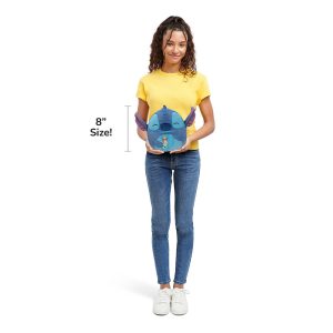 Squishmallows Disney 8-Inch Stitch Holding Scrump